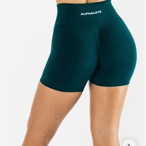 Alphalete amplify Teal Shorts